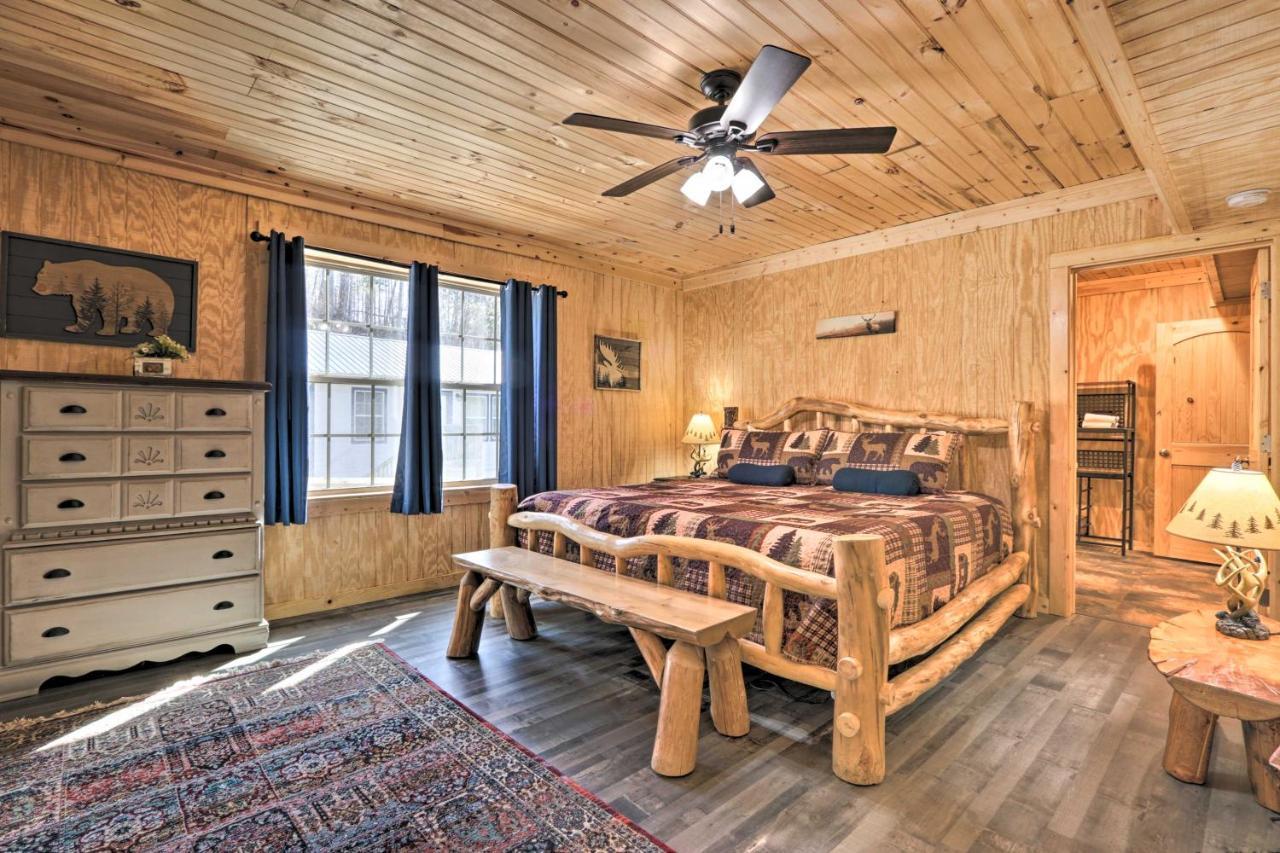 Gatlinburg Cabin With Loft And Game Room 1 Mi To Town 외부 사진